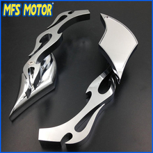 Freeshipping Motorcycle Alloy TWIST DIAMOND Custom Mirror For Honda CBR600 900 929 954 1000RR 2024 - buy cheap