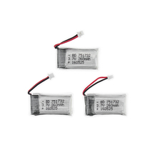 3pcs 3.7V 260mAh Li-po Battery For JRC H20 RC Quadcopter drone parts 2024 - buy cheap