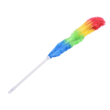 2018 New Long Soft Magic Feather Duster Household Colorful Cleaning Dust Dusters for Cabinets Cosets Wardrobes 1PCS 2024 - buy cheap