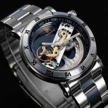 Original  Tourbillon Mechanical Wrist watches men luxury brand business skeleton automatic men self wind Top brand relojes new 2024 - buy cheap
