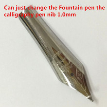 Apply Jinhao 159 Fountain pen Universal design large nib 18K Gold tip 1.0 mm calligraphy nib bent / 0.5 Straight Nib 2024 - buy cheap