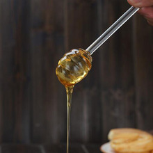 Honey Spoon Glass Honey Jar Dipper Stick Long Handle Kitchen Gadget Durable Kitchen Honey Tools 2024 - buy cheap