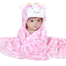 New Blanket Pink Cow Baby Bath Towel Autunm and Winter Must Prepare TRQ0005 2024 - buy cheap
