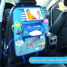 Cartoon Car Styling Storage Holder Baby Kids Hanging Bag Multifunctional Car Organizer Tissue Bag Drink Cup Stand Tablet Holder 2024 - buy cheap