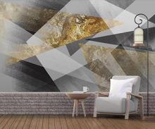 Papel tapiz mural 3D personalizado, nórdico, blanco y negro, Cuadrado geométrico TV, decoración de la pared del fondo del dibujo 2024 - compra barato