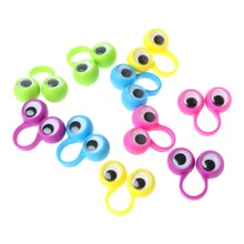 Новые 10 шт. глазные пальчиковые куклы кольца для глаз детские игрушки подарок клейкие аксессуары 2024 - купить недорого