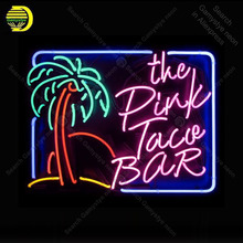 Neon sign the pink taue Bar neon Neon Bulb sign display Iconic Beer bar Pub Handcraft Lamp advertise Letrero enseigne lumine 2024 - buy cheap