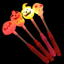 Хэллоуин Тыква забавные светящиеся палочки для рук декорация для бара хитрые игрушки подарки Детские люминесцентные игрушки 2024 - купить недорого