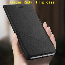 Luxury Flip Leather phone Case For xiaomi Redmi Note 7 5 5A 6 Pro Cover Silicone Shockproof Redmi 5 5A 4 4X 4A 6 6A Plus Fundas 2024 - buy cheap