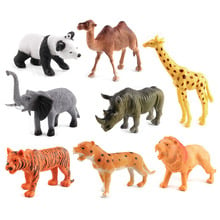 Cute Wild forest Animal Miniature Dollhouse Garden Home Bonsai Decoration Mini Toy Ornaments Micro Decor DIY toys for children 2024 - buy cheap