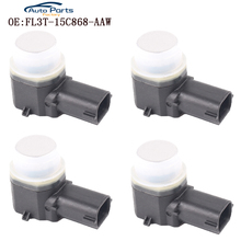 Sensor de estacionamento pdc 4 peças, cor de prata, novo de alta qualidade para ford FL3T-15C868-AAW 2024 - compre barato