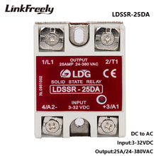 SSR-25DA Solid State Relay 25A 24V -280VAC Output Input: 3V 3.3V 5V 12V 24V 32V DC AC SSR Relay Switch SSR 25DA 10DA 40DA 60DA 2024 - buy cheap
