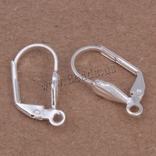 Free shipping 30PCS Earrings Components  Silver color Lever Back Wires Earrings  Silver palted Findings Wire 2024 - buy cheap