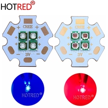 Depiladores de led 10w 12w 3535 3v6v12v 3535, azul real 450nm vermelho profundo nm, diodo emissor de luz para jardim 2024 - compre barato