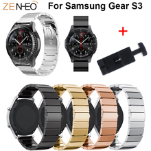 Luxury Stainless Steel Watchband For Samsung Gear S3 Classic Strap for Samsung Galaxy Watch 46mm wristband Replacement Straps 2024 - buy cheap