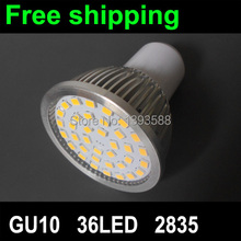 Высокая яркость лампы gu10 4 Вт светодиодные лампочки 36led 2835smd 4 Вт 120 градусов AC110V AC220V AC230V AC240V led лампы 2024 - купить недорого