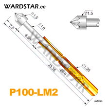 100pcs P100-LM2 Dia 1.5mm Spring Test Probes Pogo Pin Length 33.35mm (Stroke Spring Froce:180g) Wholesale 2024 - buy cheap