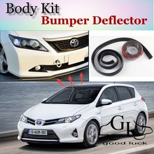 For TOYOTA Auris Corolla Hatchback For Scion iM Bumper Lip / Front Spoiler  Scratch Proof Adhesive / Body Kit / Strip Skirt 2024 - buy cheap