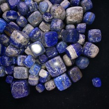 lapis lazuli cube gemstones natural mineral crystals chakra stones set piedras energia reiki healing cristais para artesanato 2024 - buy cheap