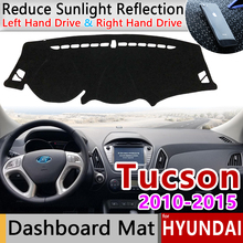 Para Hyundai Tucson 2010, 2011, 2012, 2013, 2014, 2015 LM Ix35 Anti-Slip Mat panel de cubierta almohadilla sombrilla salpicadero proteger Accesorios 2024 - compra barato