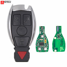 KEYECU New Replacement Remote Key Fob 3+1Button 433MHz NEC Chip for Mercedes-Benz 2000+ 2024 - buy cheap