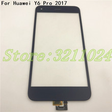Panel digitalizador de pantalla táctil de cristal de 5,0 pulgadas para Huawei Y6 Pro 2017, repuesto de Cristal frontal de SLA-L02 SLA-L22 SLA-TL00 2024 - compra barato