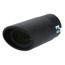 Vodool-silenciador de cano de escape automotivo universal, 58mm, ponta silenciadora, aço inoxidável, preto, cromado, guarnição, acessórios para carro 2024 - compre barato