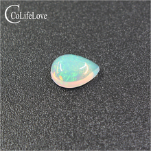 6mm*8mm natural opal loose gemstone for jewelry DIY wholesale price 100% real Australian opal gemstone 2024 - buy cheap