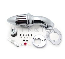 Aftermarket motorcycle parts Motorcycle Air Cleaner intake kit filter for Honda VTX1300 VTX 1300 1986-2012 CHROME 2024 - buy cheap
