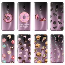 Back Cover For One Plus 6 6T 5 5T 3 3T Silicone Soft Donut Ice Cream Cooky Pizza Beer Case For OnePlus 3 3T 5 5T 6 6T Phone Case 2024 - buy cheap