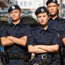 2019 tactical Officer short sleeve Uniform set Navy Blue tactical police duty uniforms set Summer tactical short sleeve uniform 2024 - buy cheap