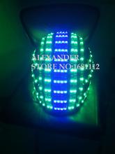 Светодиодный шлем/светящийся шлем/робот-Александр 2024 - купить недорого