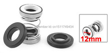 12mm Internal Dia Rubber Bellows Coil Water Mechanical Seal 202-12 2pcs 2024 - buy cheap