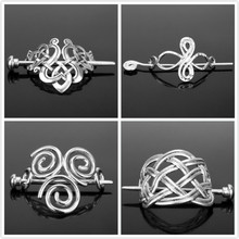 Fashion Knots Viking Runes Crown Hairpins Hair Clips Stick Slide Vikings Accessories for Women Nordic Mythology Hair Jewelry 2024 - buy cheap