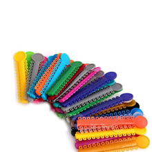 1000 ties/40 sticks Colorful/Transparent Dental Orthodontic Materials Rubber Band Elastic  Ligature Ties for dental brcket brace 2024 - buy cheap