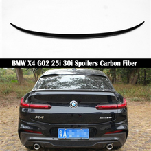 Rear Wing Spoiler For BMW X4 G02 25i 30i 2018 2019 2020 M Style Trunk Boot Wings Spoilers Carbon Fiber Fast by EMS 2024 - buy cheap