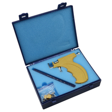 Pistola profesional para Piercing de oreja, Kit de herramientas de acero inoxidable para Piercing corporal, pendiente de seguridad 2024 - compra barato