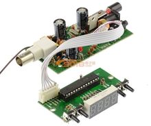 Módulo transmisor de Radio FM, dispositivo Digital LED PLL, bucle de fase de bloqueo para amplificador de radio HAM, DC 5V, 12V, BH1415F, 88-108MHz 2024 - compra barato