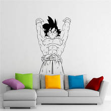 Son Goku Wall Decal Manga Anime Vinyl Sticker Bedroom Decor Art Mural Door Sticker Housewares 2024 - buy cheap