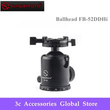 SUNWAYFOTO FB-52DDHi Tripod Ball Head with free quick release plate for DSLR Camera Ballhead Panoramic Tripod Head 2024 - buy cheap