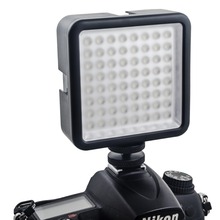 Minicámara LED para exteriores, Panel de lámpara de vídeo, macrofotografía, SLR, luces para fotografía LED64 para cámara DSLR, videocámara, Mini DVR 2024 - compra barato