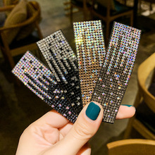 Square Bling Crystal Rhinestones Hairpins for Women Girls Hair Clip Barrettes Headwear Bobby Pins Fashion Korea Shiny New 2019 2024 - buy cheap