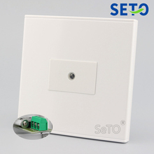 SeTo 86 Type 3.5mm Audio Earphone Module Free Welding Wall Plate Socket Keystone Faceplate 2024 - buy cheap