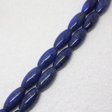 Mini. order is $7! 10x20mm Natural Lapis Lazuli Oval Jewelry Making Loose Beads 15" 2024 - buy cheap