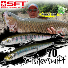 SFT Sinking Minnow Fishing Lure Baits 90mm 17g 70mm 10g/4.3g Hard Pencil Lures Sinking Artificial Sea Bass Fish Floating Bait 2024 - buy cheap