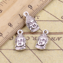 20pcs Charms Buddha Tathagata Head 16x8mm Tibetan Bronze Silver Color Pendants Making Findings Handmade Antique DIY Jewelry 2024 - buy cheap