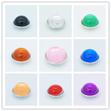 Hot sale NS0005 Demo Transparent beauty 18MM DIY snap buttons fit DIY snap bracelet necklace jewelry wholesale 2024 - buy cheap