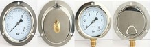 Free shipping  Model : WS-EN250  4 inch /100MM  and 250 Mpa  Radial mounting liquid filled high pressure gauge 2024 - buy cheap