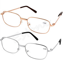 Fashion Metal Anti-fatigue Reading Glasses +1.0 1.5 2.0 2.5 3.0 3.5 4.0 Diopter 2024 - buy cheap