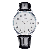 SINOBI-Reloj de pulsera de cuero para hombre, cronógrafo informal de negocios, de cuarzo, Geneva, marca superior de lujo, 2016 2024 - compra barato